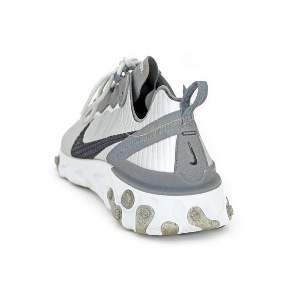 Nike React Element 55 Quilted Grid White Men's - CI3835-001: Size 10.5 - Picture 3 of 7